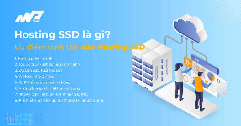 Hosting SSD là gì? Sự vượt trội của Hosting SSD so với Hosting HDD