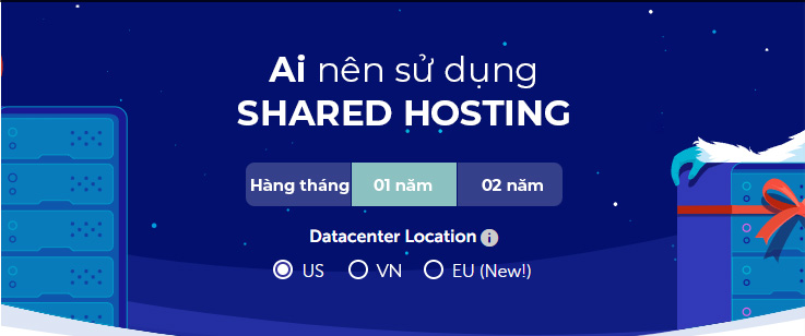 Shared hosting phù hợp với đối tượng nào