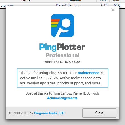 PingPlotter-скачать