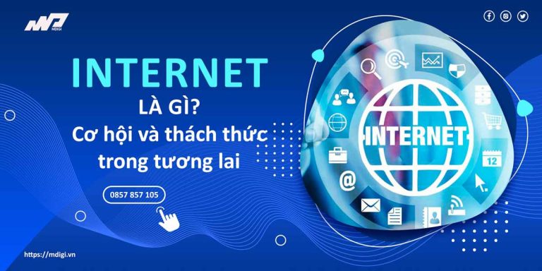 Internet là gì? Cơ hội và thách thức với mạng Internet