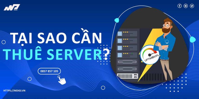 Tại sao cần thuê Server? Top 5 nhà cung cấp Server tốt nhất
