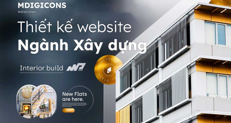 Thiết kế website xây dựng Chuyên nghiệp – Chuẩn SEO