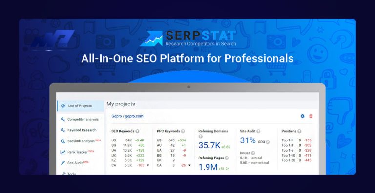 Serpstat là gì? Nền tảng SEO tất cả trong một cho chuyên gia