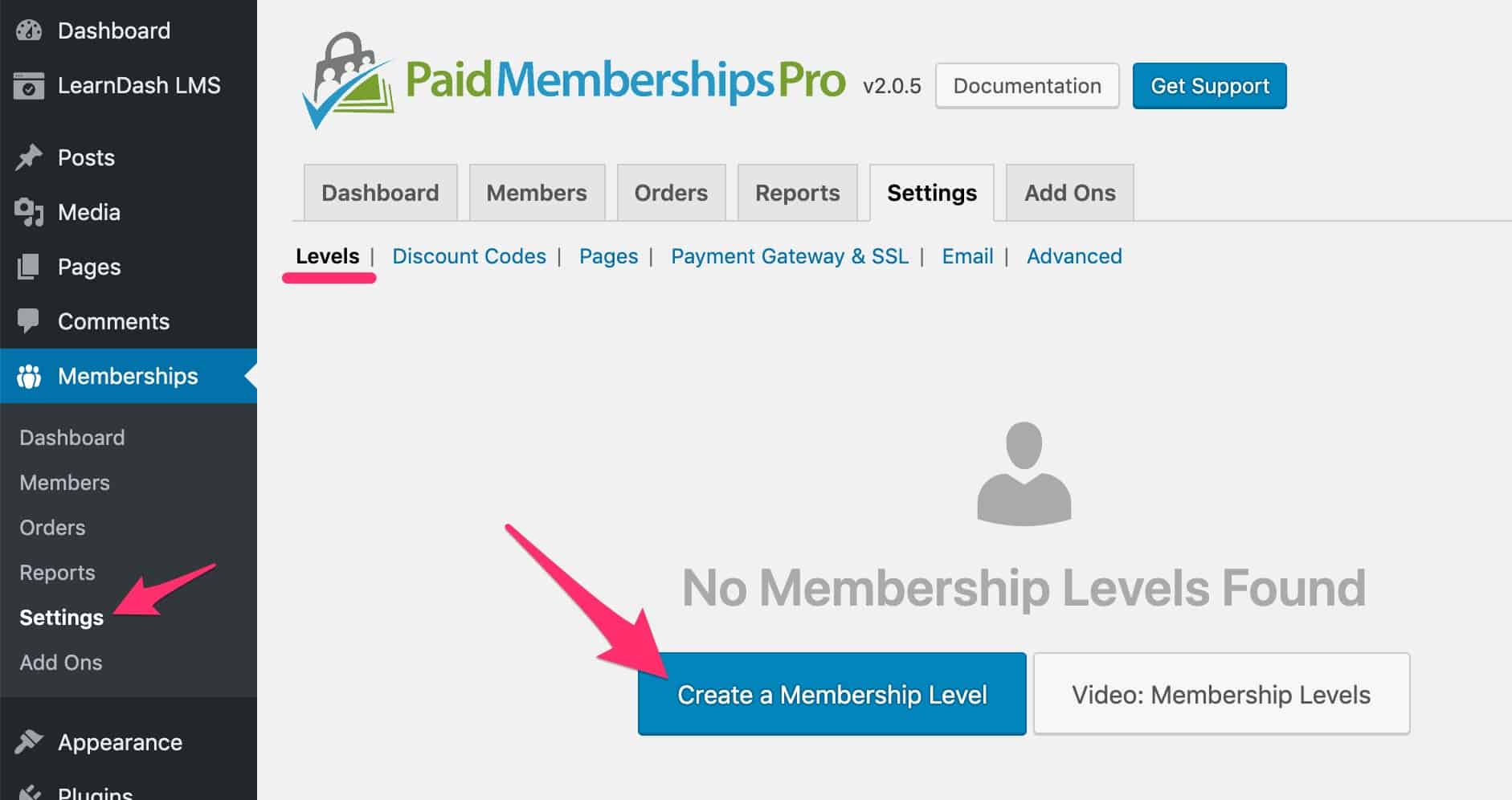 paid-memberships-pro-create-new-membership-level
