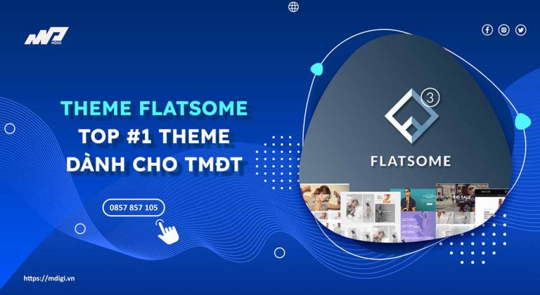 Theme Flatsome: Theme kéo – thả số #1 cho e-Commerce