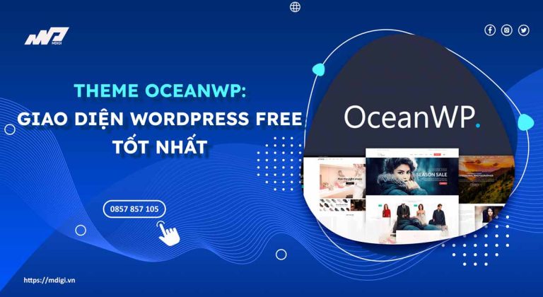 Theme OceanWP: Giao diện WordPress Miễn phí tốt nhất