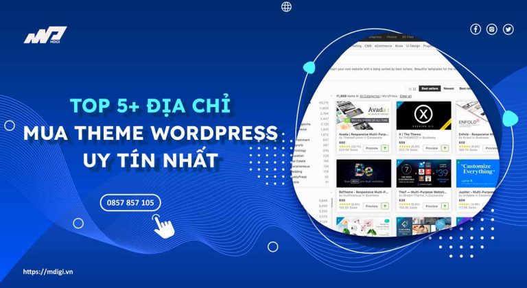 TOP 5 địa chỉ mua theme WordPress uy tín nhất
